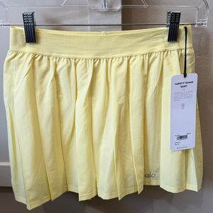 ALO varsity tennis skirt NWT